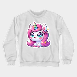 Kawaii Unicorn Crewneck Sweatshirt